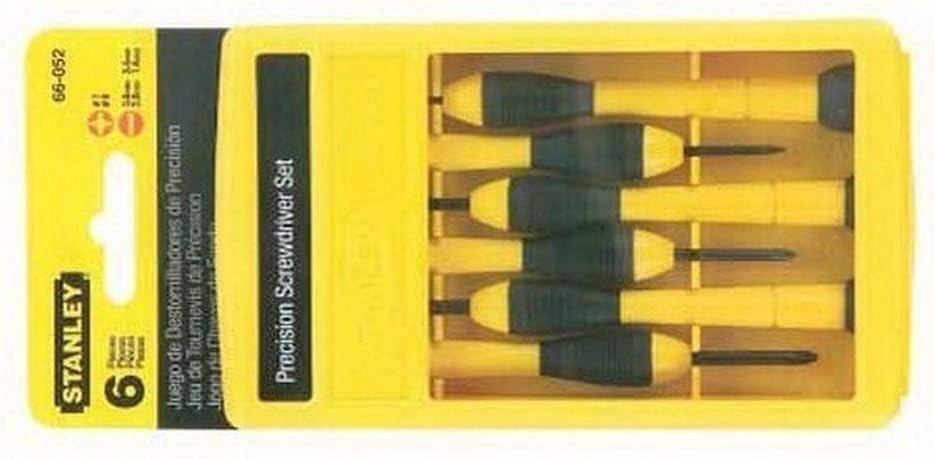 Stanley 0-66-052 Präzisions-Schraubendreher-Set, 6-teilig