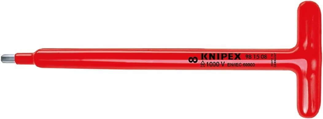 KNIPEX Schraubendreher für Innensechskantschrauben mit T-Griff 250 mm 98 15 06