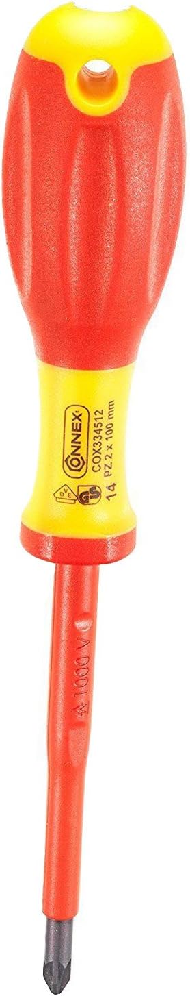 Connex Elektriker-Schraubendreher PZ 2, 100 mm VDE, COX334512