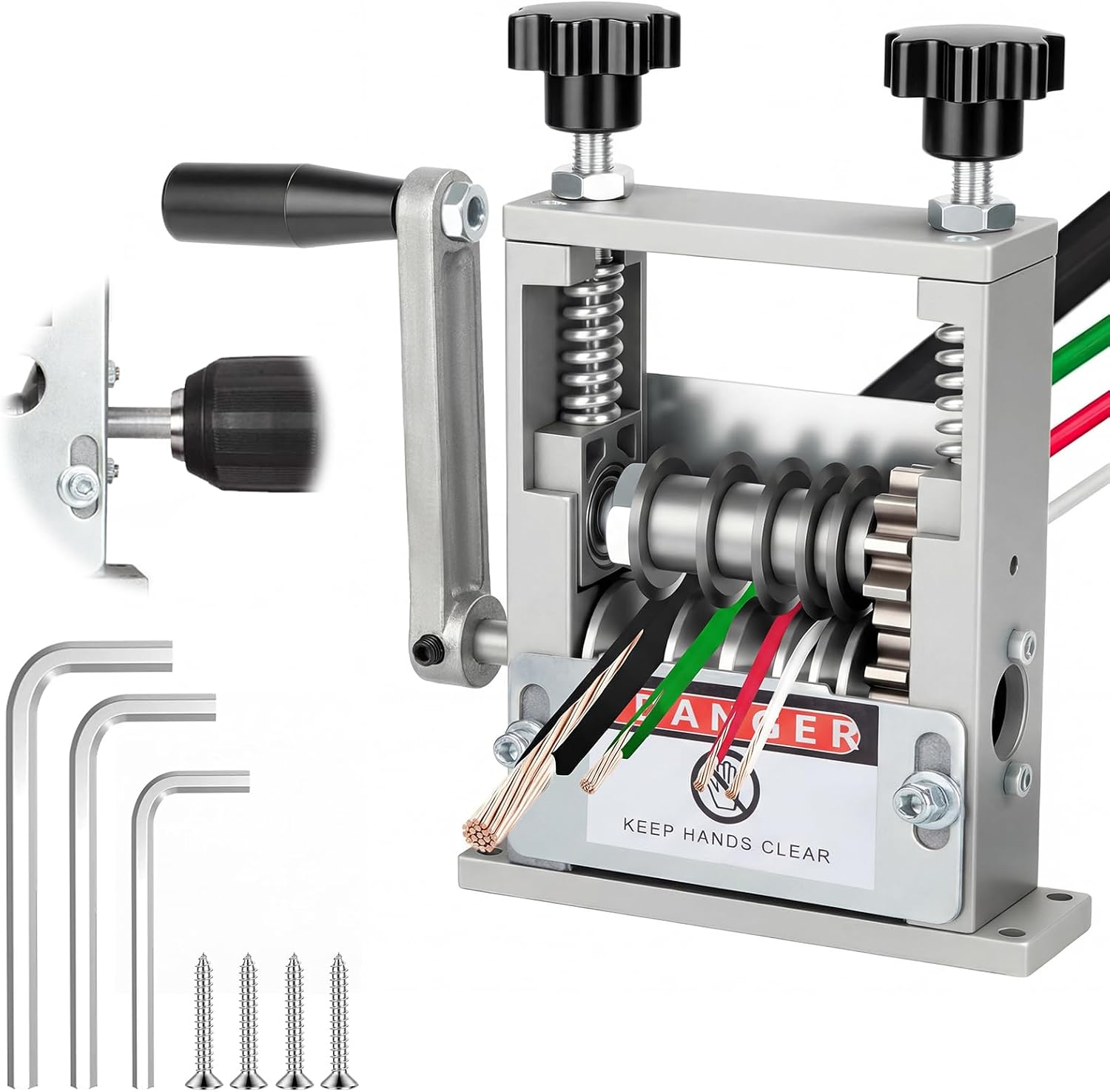 manuelle Kabelabisoliermaschine 3-17 mm, mit 6 Kanälen und 5 Klingen
