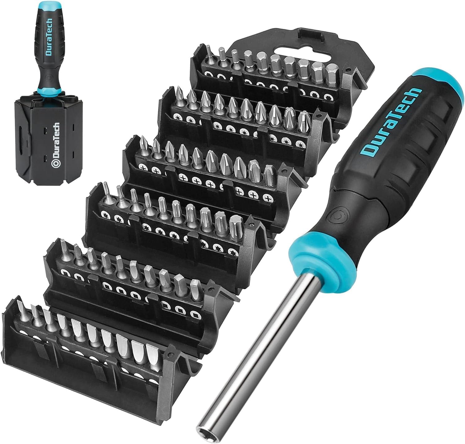 DURATECH Multibit-Schraubendreher-Set, 60-in-1 Schraubenzieher Set