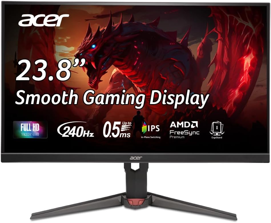 Acer Nitro XV270U F3 Gaming Monitor 27 Zoll (68,6 cm) WQHD 320Hz
