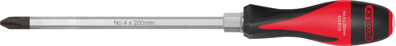 KS Tools 922.6115 – Schraubendreher ULTIMATEmax® PHILLIPS®, PH4 – mit Klinge aus Chrom-Vanadium