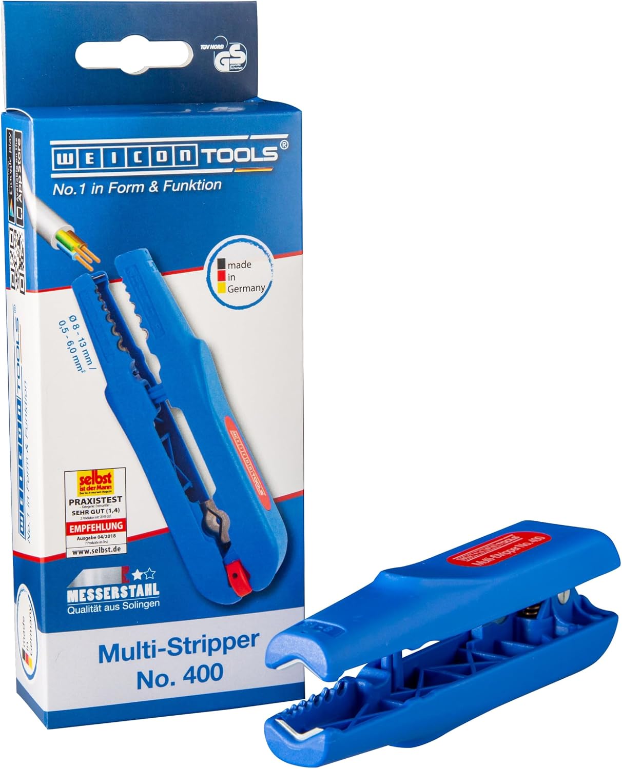 WEICON 2-51000400 Multi-Stripper No.400 2er Set, blau