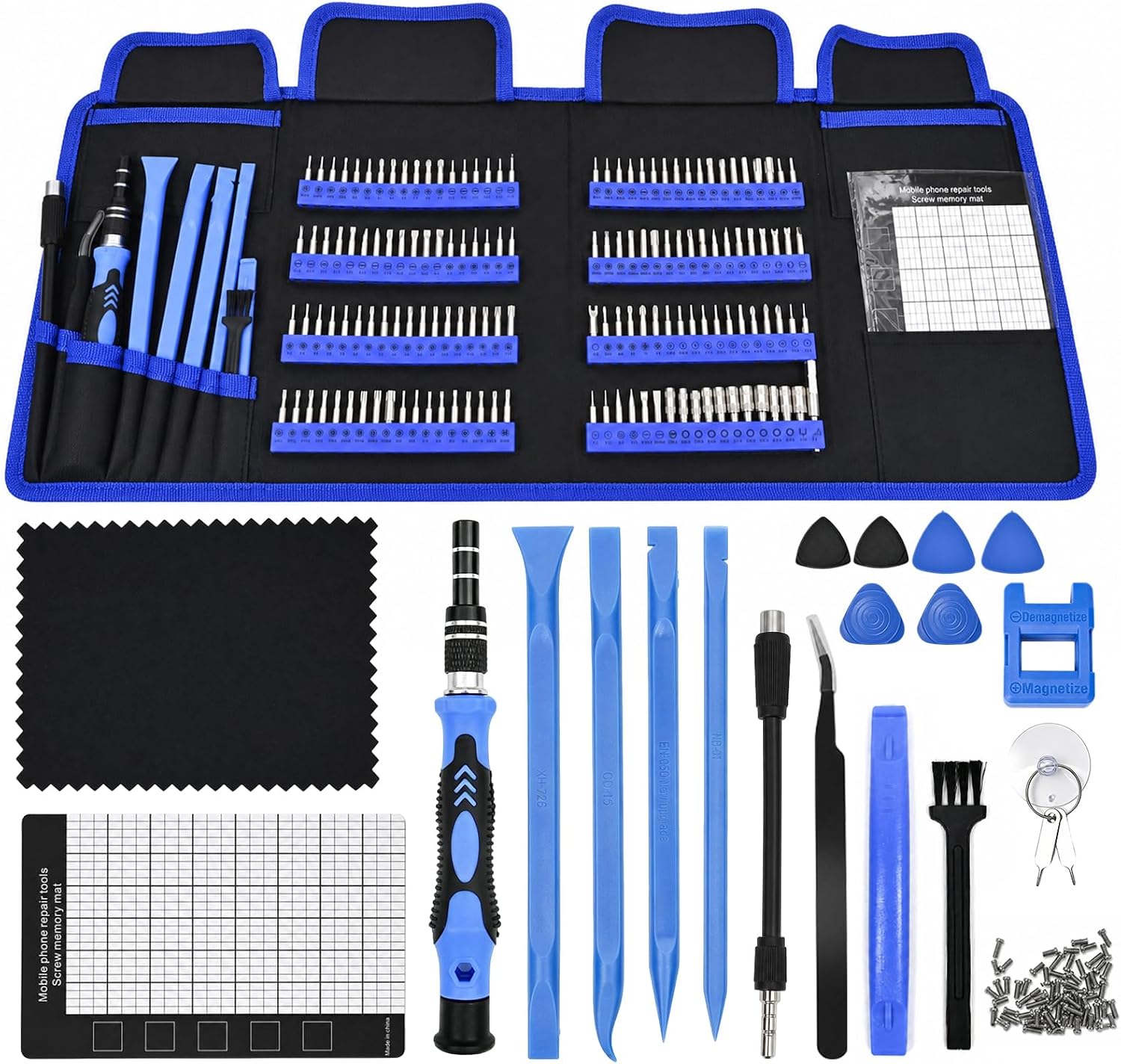168-teilig Feinmechaniker Schraubendreher Set für Electronics