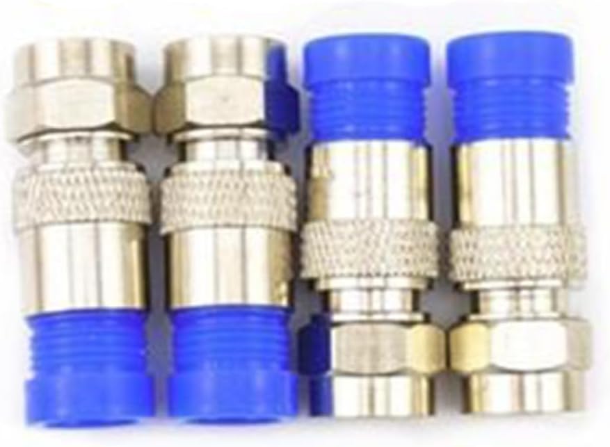 Koaxialkabel Crimpzange Satz für Rg6 Rg59 mit 10 F-steckern