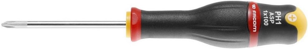 FACOM Schraubendreher Protwist, Phillips, PH 1X100 mm, 1 Stück, ASP1X100