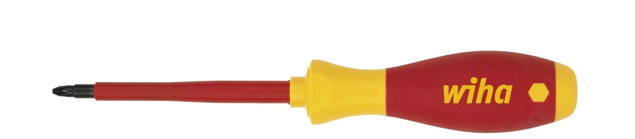Wiha SoftFinish® Elektro-Pozidriv-Schraubendreher PZ1 x 80 mm (38017)