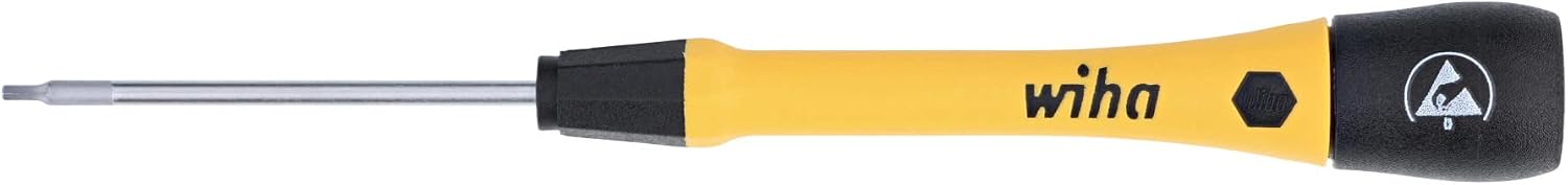 Wiha 27553 Safe PicoFinish Precision Screwdriver-1.5mm x 50mm ESD-Schraubendreher