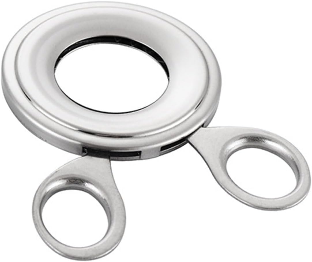 Mikikit Ergonomischer Eierschneider mit Vibrationsaktiviertem Eierschalenentfernungswerkzeug aus Edelstahl für Einfache und Schnelle Zubereitung in Küche