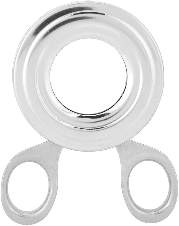 Edelstahl-Eierschneider, Schere für Gekochte Eierschalen, Design mit Mehreren Zähnen, Einfach zu Bedienen, Ergonomischer Griff, Weicher Harter Eierschneider, Schälwerkzeug