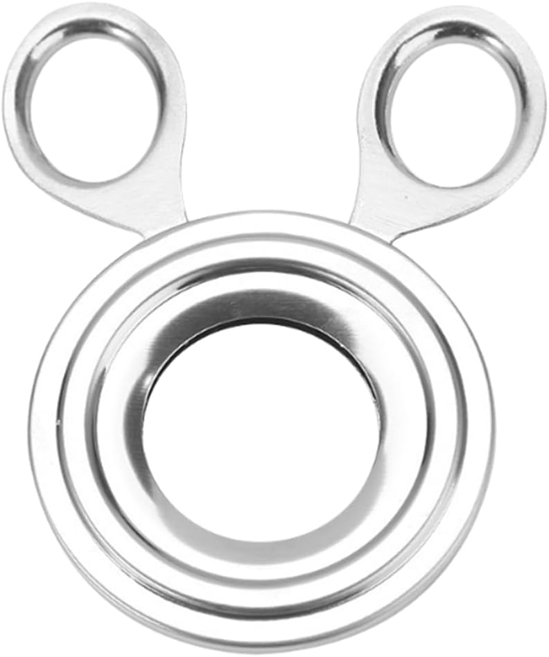 Edelstahl Eierköpfer für Rohe Eier, Cutter Eieröffner, Shell Opener, Eierschalenöffner für Zuhause, Restaurant, Küche, Ermöglicht Sauberes und Einfaches Öffnen ohne Eierbruch, Zeitsparend