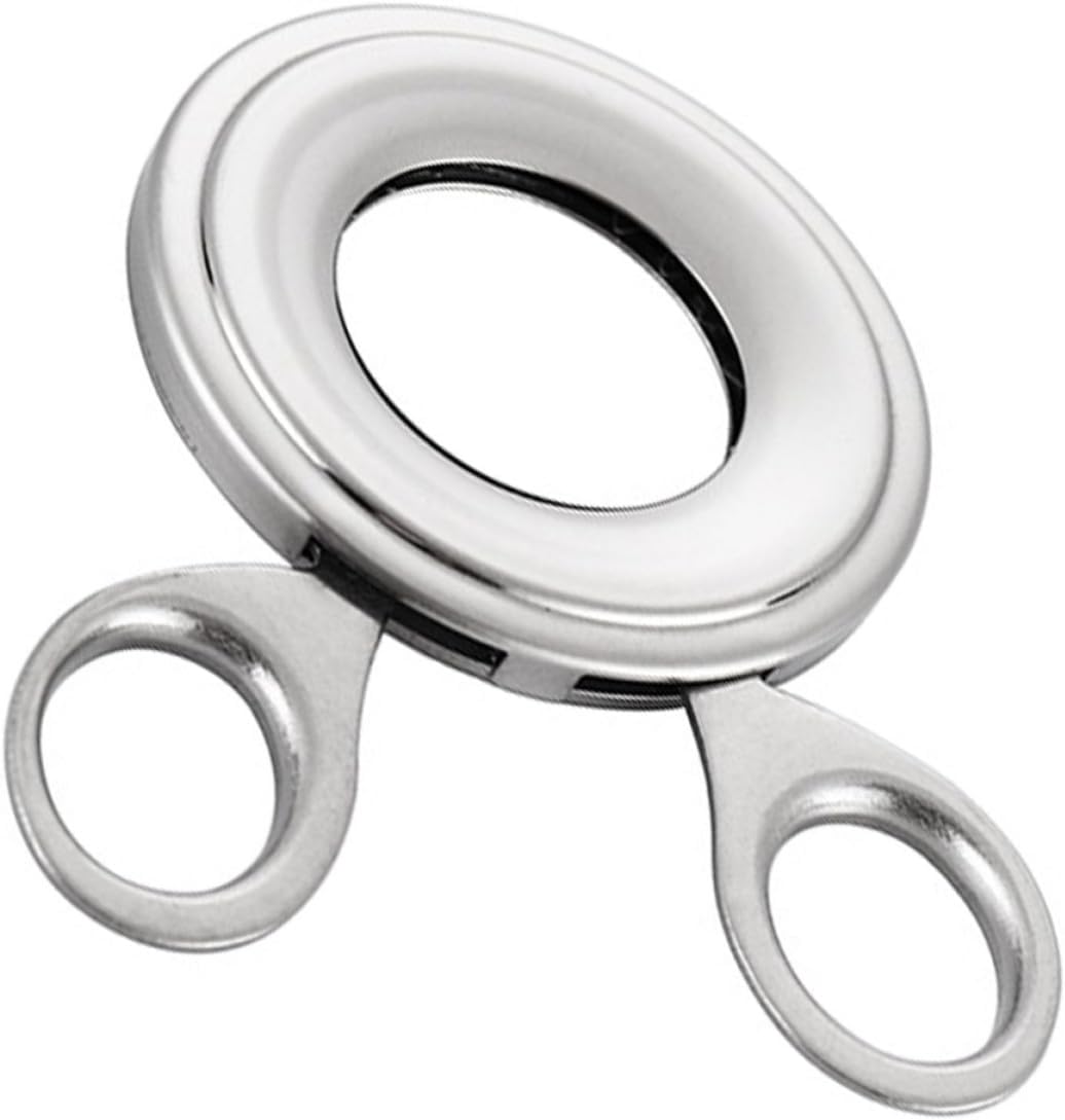 Edelstahl Eierschalentrenner und Eieröffner mit Vibrationsfunktion Einfacher und Schneller Eierschneider für Weiche und Harte Eier in Küche