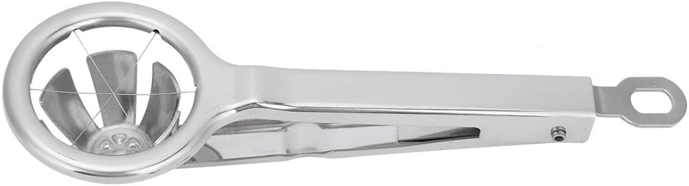 Eierschneider aus Edelstahl 304 mit Linearer Messerkante für Gekochte Eier, Küchenwerkzeug, 21 X 6,5 Cm