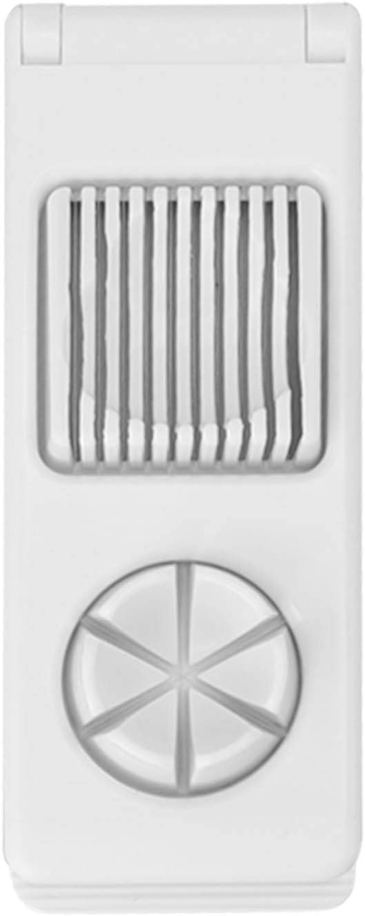 Eierschneider, 2-in-1-Mehrzweck-Edelstahldraht, manueller Eierschneider und -schneider für gekochte Eier in der Küche, Kochen, Frühstück, Mahlzeitzubereitung, Edelstahl 304, 21,8