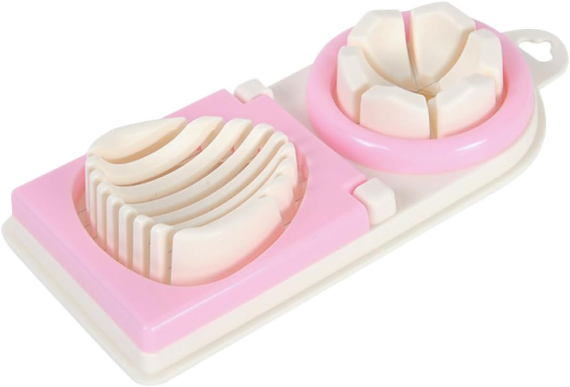 Eierschneider Mehrzweck Rosa Edelstahl PP Weihnachten Geschenkideen
