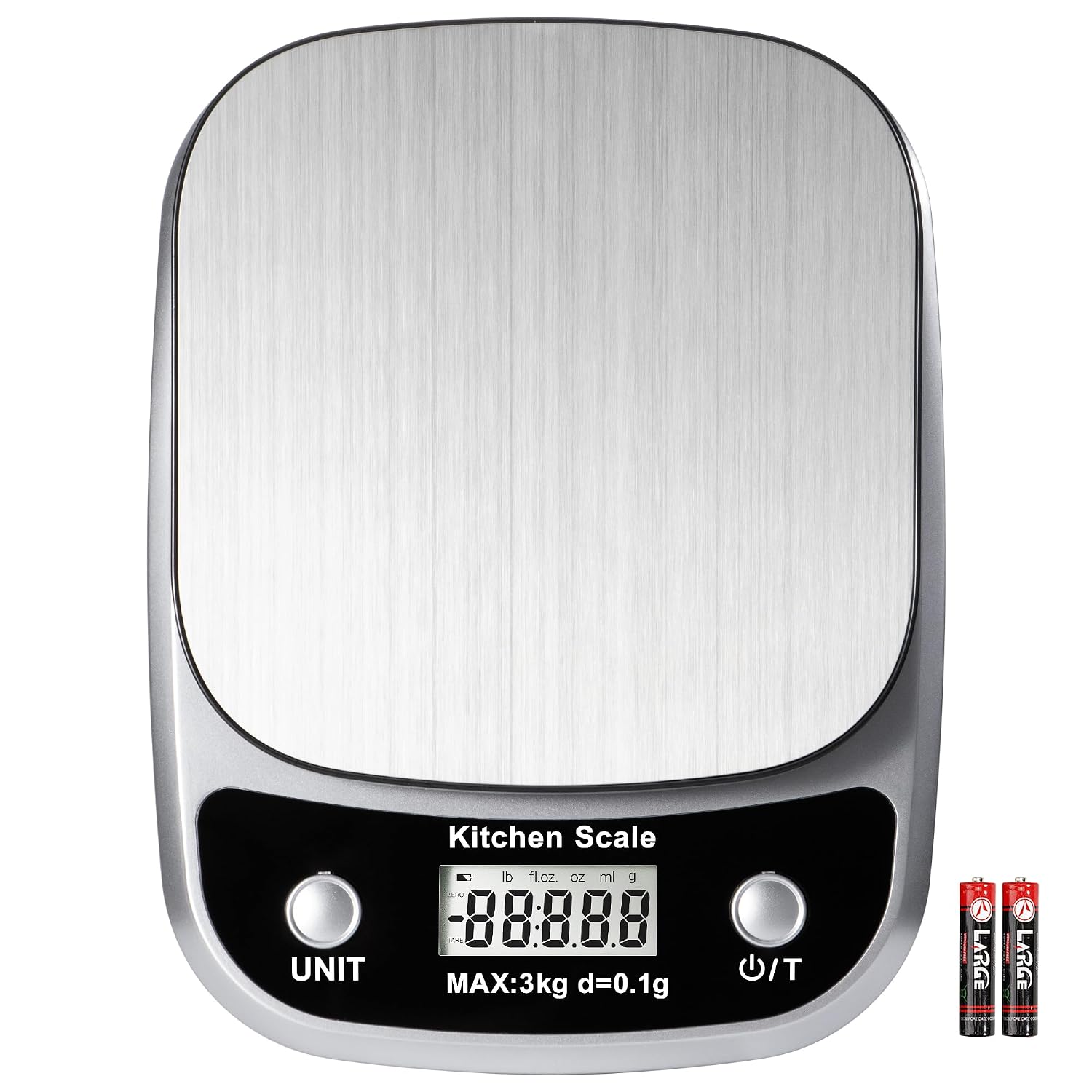 GRAM PRES Balance de cuisine numérique Poids Grammes et Oz 3kg/0.1g