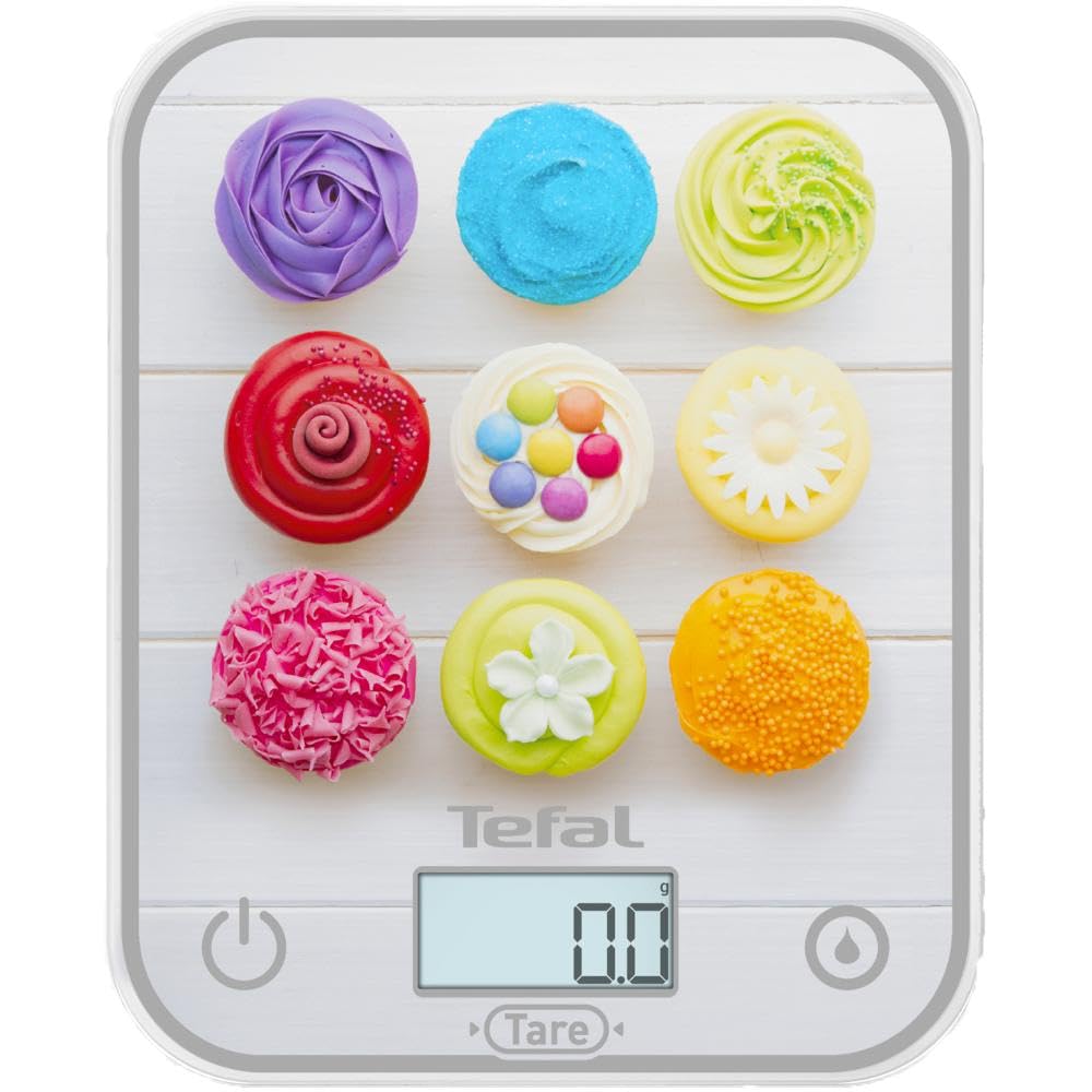 Tefal - Balance de cuisine électronique Optiss - 5kg - Blanc