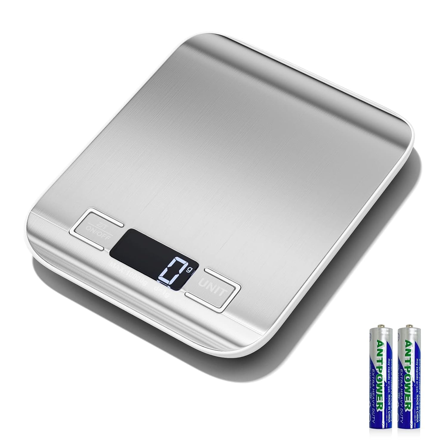 Fousenuk 10kg/1g Balance de cuisine precision Électronique avec 6 unités