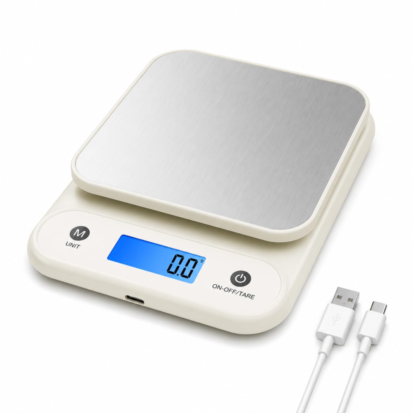 Balance De Cuisine Numérique Meilen Pour Grammes Et Onces, 11Lb, 5Kg/0,1G