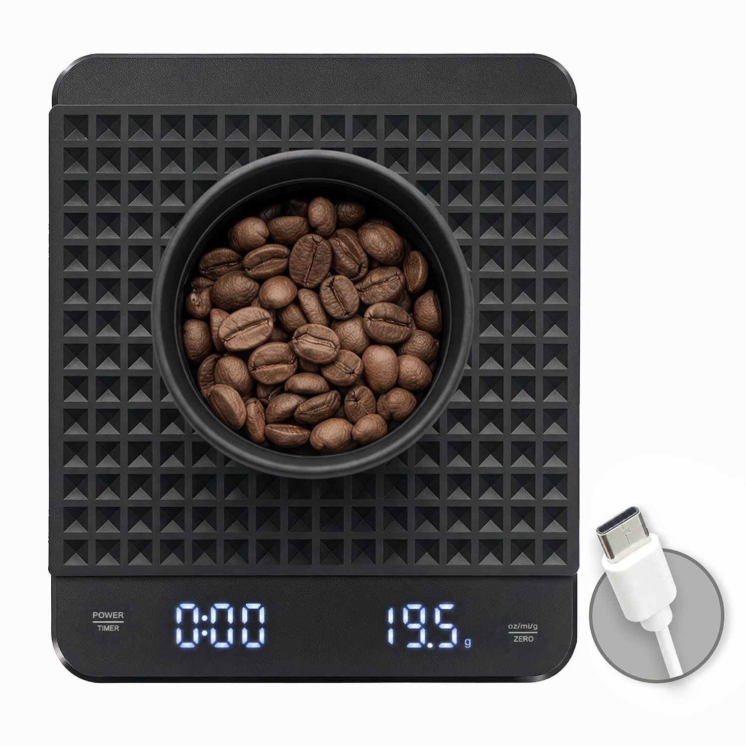 HIBREW Coffee Scale with Timer & AUTO Mode, 0.1g Precision Espresso Scale